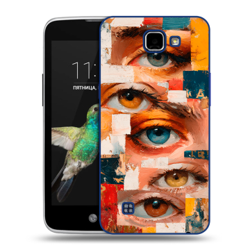 Пластиковый чехол на LG K4 с принтом Модный принт Пластиковый чехол на LG K4 с принтом Модный принт