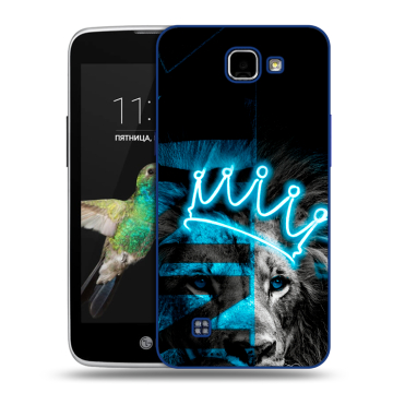 Пластиковый чехол на LG K4 с принтом Король лев Пластиковый чехол на LG K4 с принтом Король лев