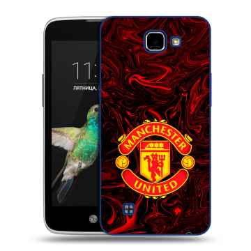 Пластиковый чехол на LG K4 с принтом Manchester United Пластиковый чехол на LG K4 с принтом Manchester United