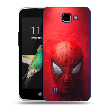 Пластиковый чехол на LG K4 с принтом Spiderman Человек паук Пластиковый чехол на LG K4 с принтом Spiderman Человек паук