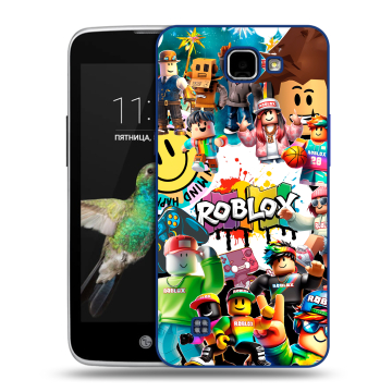 Пластиковый чехол на LG K4 с принтом Roblox Роблокс Пластиковый чехол на LG K4 с принтом Roblox Роблокс