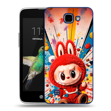 Пластиковый чехол на LG K4 с принтом Labubu Лабубу Пластиковый чехол на LG K4 с принтом Labubu Лабубу