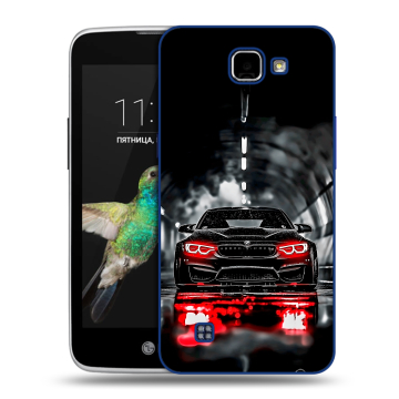 Пластиковый чехол на LG K4 с принтом BMW БМВ Пластиковый чехол на LG K4 с принтом BMW БМВ