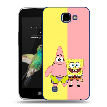 Пластиковый чехол на LG K4 с принтом Спанч боб Спанчбоб Пластиковый чехол на LG K4 с принтом Спанч боб Спанчбоб