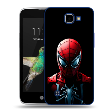 Пластиковый чехол на LG K4 с принтом Spiderman Человек паук