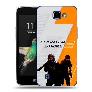 Пластиковый чехол на LG K4 с принтом Counter Strike