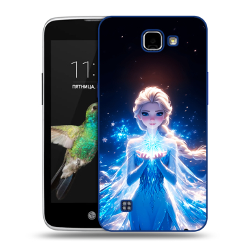Пластиковый чехол на LG K4 с принтом Холодное сердце Frozen Пластиковый чехол на LG K4 с принтом Холодное сердце Frozen