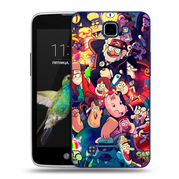 Пластиковый чехол на LG K4 с принтом Gravity Falls Гравити Фолз
