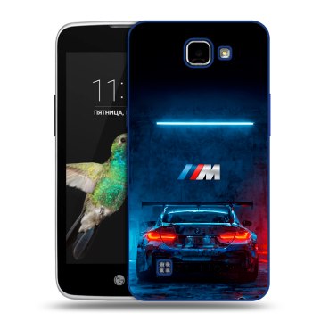 Пластиковый чехол на LG K4 с принтом BMW БМВ Пластиковый чехол на LG K4 с принтом BMW БМВ