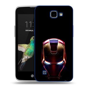 Пластиковый чехол на LG K4 с принтом IronMan Железный человек Пластиковый чехол на LG K4 с принтом IronMan Железный человек