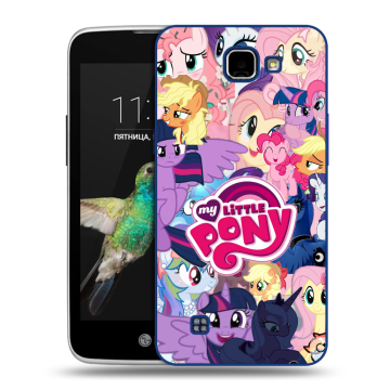 Пластиковый чехол на LG K4 с принтом My little pony Дружба чудо Пластиковый чехол на LG K4 с принтом My little pony Дружба чудо