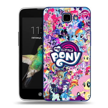 Пластиковый чехол на LG K4 с принтом My little pony Дружба чудо Пластиковый чехол на LG K4 с принтом My little pony Дружба чудо