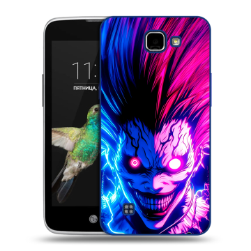 Пластиковый чехол на LG K4 с принтом Death note Тетрадь смерти Пластиковый чехол на LG K4 с принтом Death note Тетрадь смерти