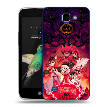 Пластиковый чехол на LG K4 с принтом Hazbin Hotel Отель Хазбин Пластиковый чехол на LG K4 с принтом Hazbin Hotel Отель Хазбин