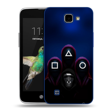 Пластиковый чехол на LG K4 с принтом Игра Кальмара Пластиковый чехол на LG K4 с принтом Игра Кальмара