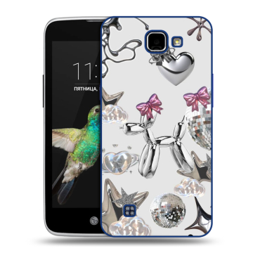 Пластиковый чехол на LG K4 с принтом Y2K