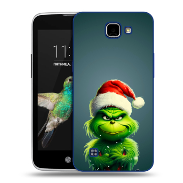 Пластиковый чехол на LG K4 с принтом Новый год Пластиковый чехол на LG K4 с принтом Новый год