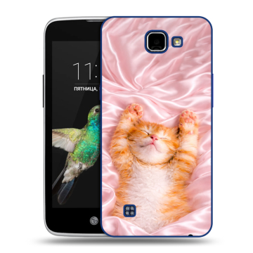 Пластиковый чехол на LG K4 с принтом женский Пластиковый чехол на LG K4 с принтом женский