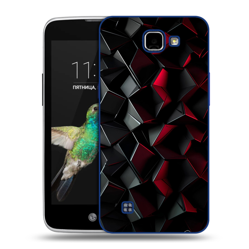 Пластиковый чехол на LG K4 с принтом Абстракция Пластиковый чехол на LG K4 с принтом Абстракция