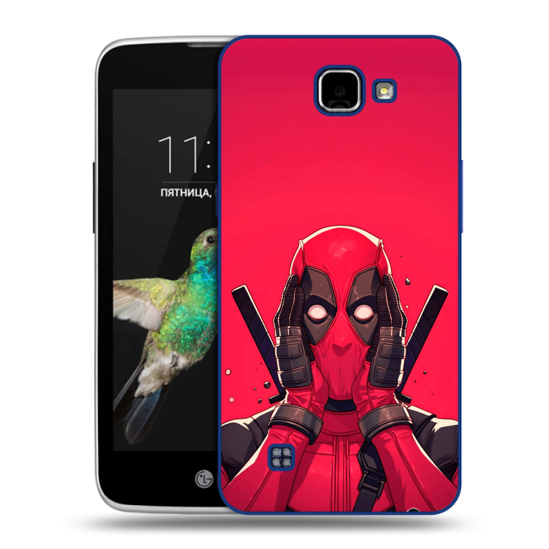 Пластиковый чехол на LG K4 с принтом Дедпул Deadpool Пластиковый чехол на LG K4 с принтом Дедпул Deadpool