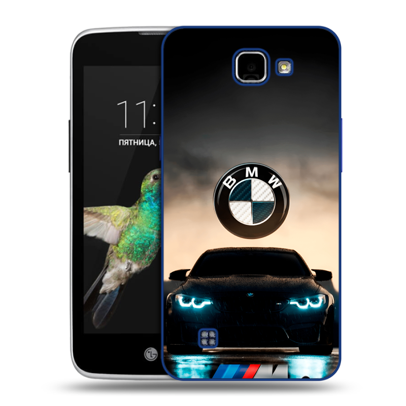 Пластиковый чехол на LG K4 с принтом БМВ BMW Пластиковый чехол на LG K4 с принтом БМВ BMW