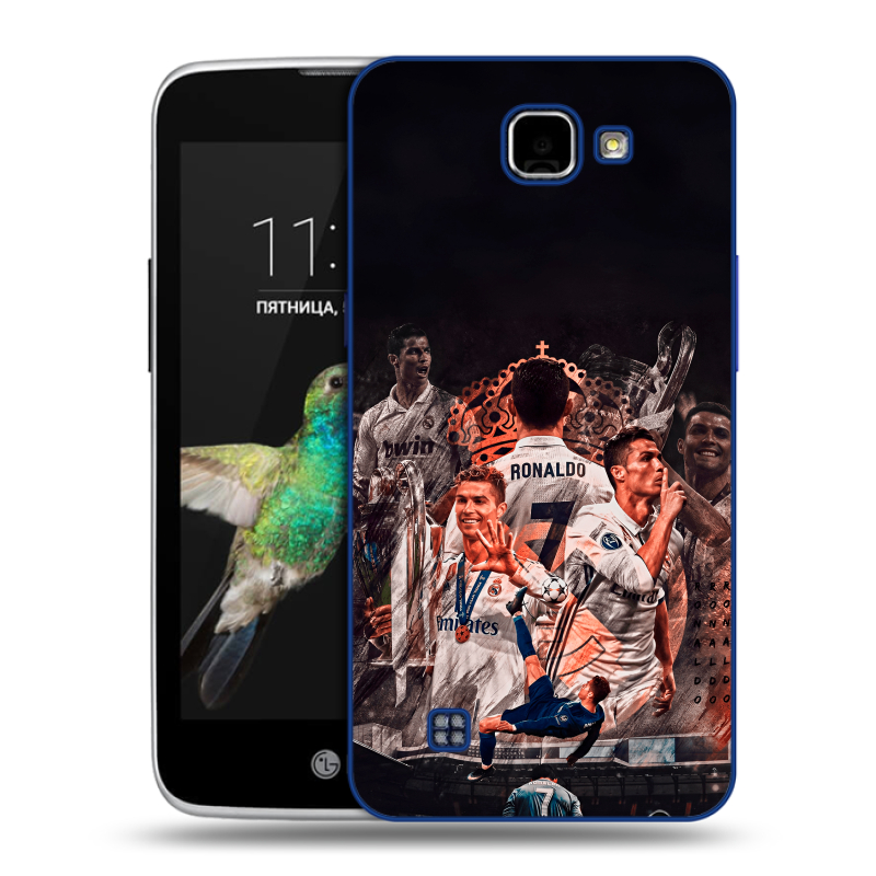 Пластиковый чехол на LG K4 с принтом Реал Роналдо Real Ronaldo Пластиковый чехол на LG K4 с принтом Реал Роналдо Real Ronaldo