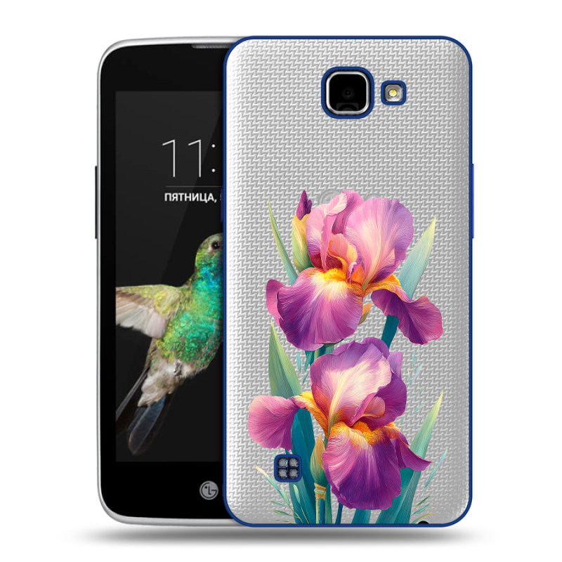 Пластиковый чехол на LG K4 с принтом Цветы орхидеи Пластиковый чехол на LG K4 с принтом Цветы орхидеи