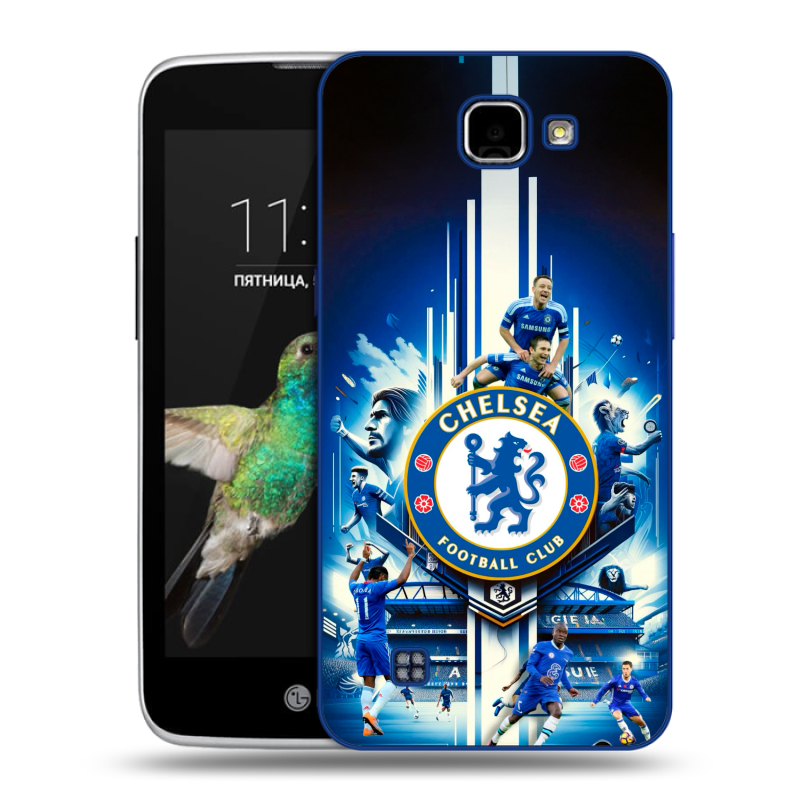 Пластиковый чехол на LG K4 с принтом Chelsea Челси Пластиковый чехол на LG K4 с принтом Chelsea Челси