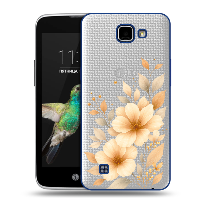 Пластиковый чехол на LG K4 с принтом для девушки Пластиковый чехол на LG K4 с принтом для девушки