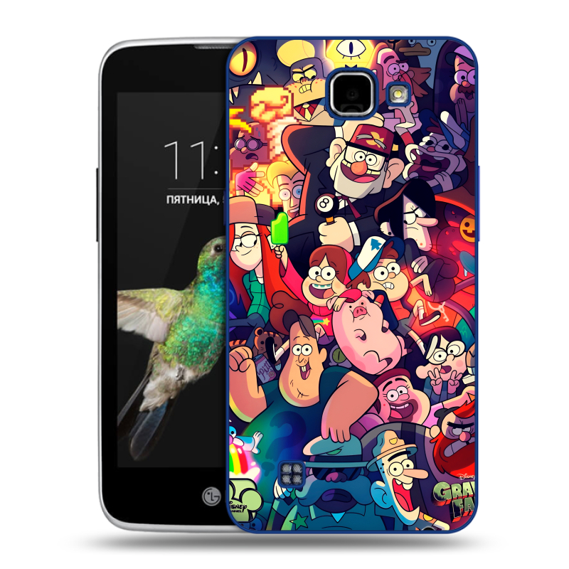 Пластиковый чехол на LG K4 с принтом Gravity Falls Гравити Фолз Пластиковый чехол на LG K4 с принтом Gravity Falls Гравити Фолз