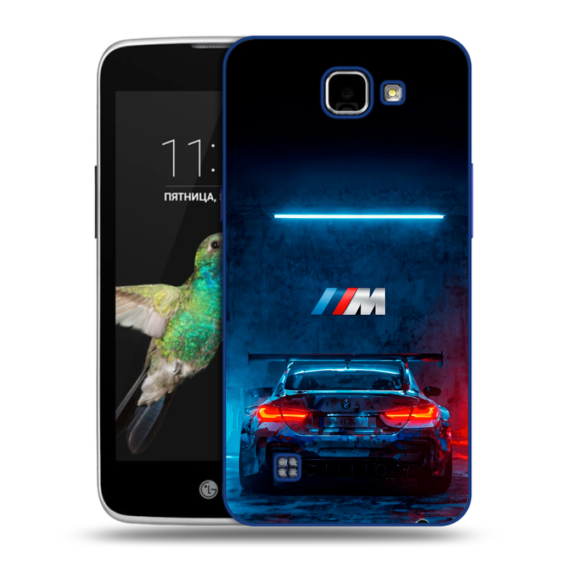 Пластиковый чехол на LG K4 с принтом BMW БМВ Пластиковый чехол на LG K4 с принтом BMW БМВ