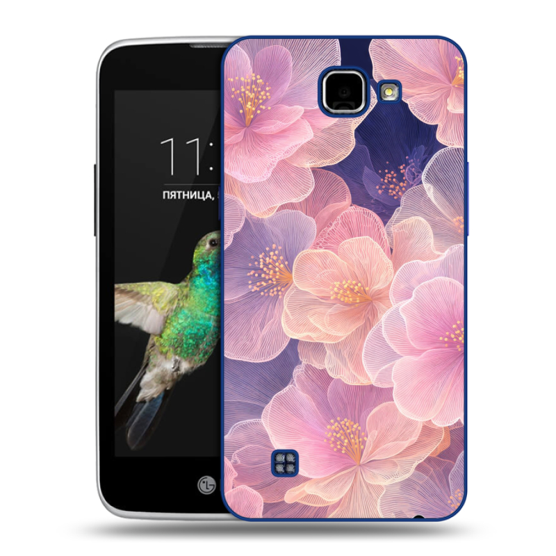 Пластиковый чехол на LG K4 с принтом женский Пластиковый чехол на LG K4 с принтом женский