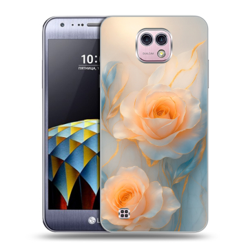 Силиконовый чехол на LG X cam с принтом Женский Силиконовый чехол на LG X cam с принтом Женский