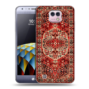 Силиконовый чехол на LG X cam с принтом Ковер Силиконовый чехол на LG X cam с принтом Ковер