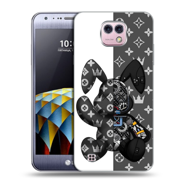 Силиконовый чехол на LG X cam с принтом Луи робот Силиконовый чехол на LG X cam с принтом Луи робот