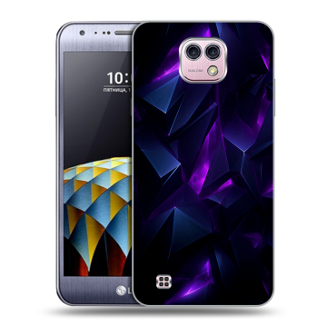 Силиконовый чехол на LG X cam с принтом Абстракиция Силиконовый чехол на LG X cam с принтом Абстракиция