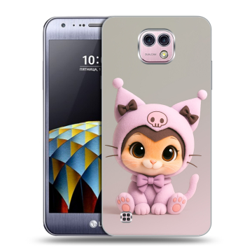 Силиконовый чехол на LG X cam с принтом Куроми Kuromi Силиконовый чехол на LG X cam с принтом Куроми Kuromi