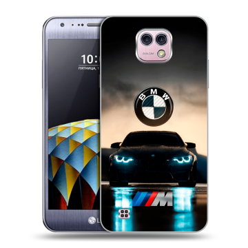 Силиконовый чехол на LG X cam с принтом БМВ BMW Силиконовый чехол на LG X cam с принтом БМВ BMW