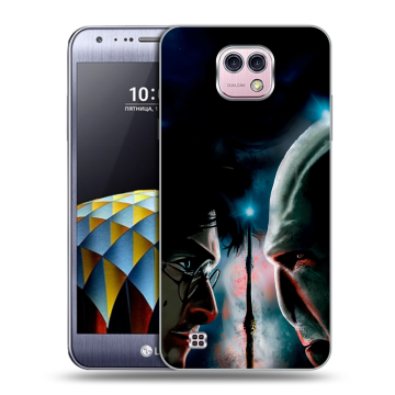Силиконовый чехол на LG X cam с принтом Гарри Поттер Harry Potter