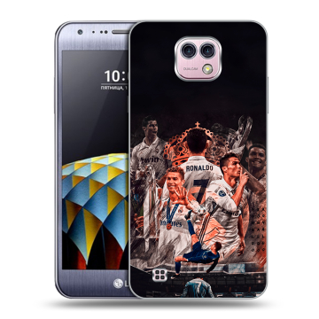 Силиконовый чехол на LG X cam с принтом Реал Роналдо Real Ronaldo Силиконовый чехол на LG X cam с принтом Реал Роналдо Real Ronaldo