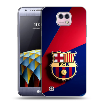 Силиконовый чехол на LG X cam с принтом Барселона Barcelona