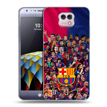 Силиконовый чехол на LG X cam с принтом Барселона Barcelona Силиконовый чехол на LG X cam с принтом Барселона Barcelona