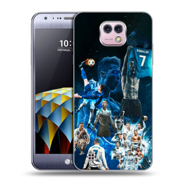 Силиконовый чехол на LG X cam с принтом Реал Роналдо Силиконовый чехол на LG X cam с принтом Реал Роналдо