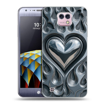 Силиконовый чехол на LG X cam с принтом Y2K Силиконовый чехол на LG X cam с принтом Y2K