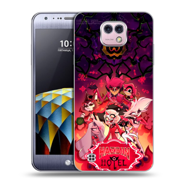 Силиконовый чехол на LG X cam с принтом Hazbin Hotel Отель Хазбин Силиконовый чехол на LG X cam с принтом Hazbin Hotel Отель Хазбин