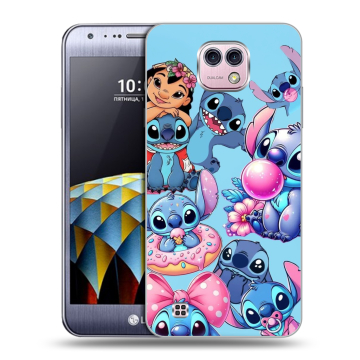 Силиконовый чехол на LG X cam с принтом Лило и Стич Силиконовый чехол на LG X cam с принтом Лило и Стич