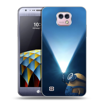Силиконовый чехол на LG X cam с принтом Миньоны Силиконовый чехол на LG X cam с принтом Миньоны