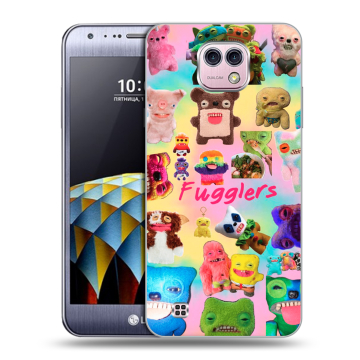 Силиконовый чехол на LG X cam с принтом Флагер Fuggler