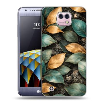 Силиконовый чехол на LG X cam с принтом женский Силиконовый чехол на LG X cam с принтом женский