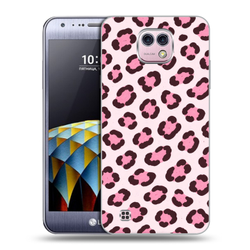 Силиконовый чехол на LG X cam с принтом для девочек